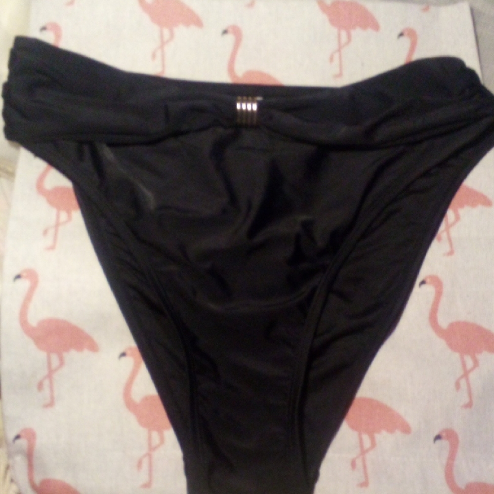 New! Cupshe Black Bikini Bottom